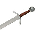 40" Wood & Silver Handle Archer Sword's Handle (910949)