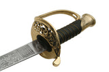 41" Civil War Army Staff Officer Sword Replica's Gold Color Wrapped Handle For Sale (910956)