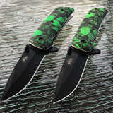 8" MASTER USA TACTICAL FOLDING SPRING ASSISTED KNIFE Folding Blade Pocket Open - Frontier Blades