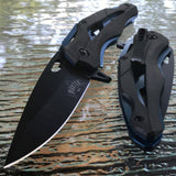 8.0" MASTER USA SPRING ASSISTED TACTICAL FOLDING POCKET KNIFE Blade Open Assist - Frontier Blades