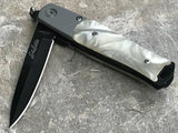 7" Tac Force Pearl Handle Assisted Folding Pocket Knife TF-438PB - Frontier Blades