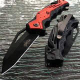 8" MASTER USA SPRING ASSISTED TACTICAL FOLDING POCKET KNIFE Blade Open Assist - Frontier Blades