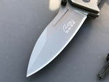 8.5" Rite Edge Military G-10 Spring Assisted Tactical Pocket Knife - Frontier Blades