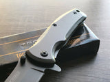 6.25" Tac Force Speedster Model Gray Titanium Pocket Knife - Frontier Blades