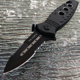 8.0" Tac Force Spear Point Military Rescue Folding Tactical Knife - Frontier Blades