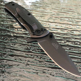 6.25" Tac Force Speedster Model Gray Titanium Pocket Knife - Frontier Blades