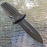 8.5" Tac Force Gray Spring Assisted Tactical Stiletto Pocket Knife - Frontier Blades