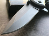 6.25" Tac Force Speedster Model Gray Titanium Pocket Knife - Frontier Blades