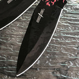 Perfect Point Wild Dragon Ninja 3 Pcs Throwing Knife Set with Nylon Sheath New - Frontier Blades