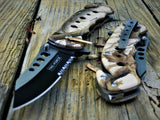 TAC FORCE FALL/ORANGE CAMO ASSISTED TACTICAL FOLDING KNIFE Tactical Blade  SET - Frontier Blades