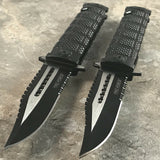 TAC FORCE TF-710BK 8.5" SAWBACK BOWIE SPRING ASSISTED FOLDING KNIFE - Frontier Blades