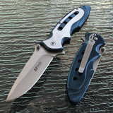 TWO MTECH ASSISTED OPEN TITANIUM COATED FOLDING POCKET KNIFE SET - Frontier Blades