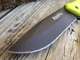 10" WatchFire Full Tang Survival Knife Green Handle Tactical Machete - Frontier Blades