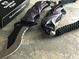 8" MTech USA Ballistic Purple Skulls Assisted Folding Knives MT-A808BK - Frontier Blades