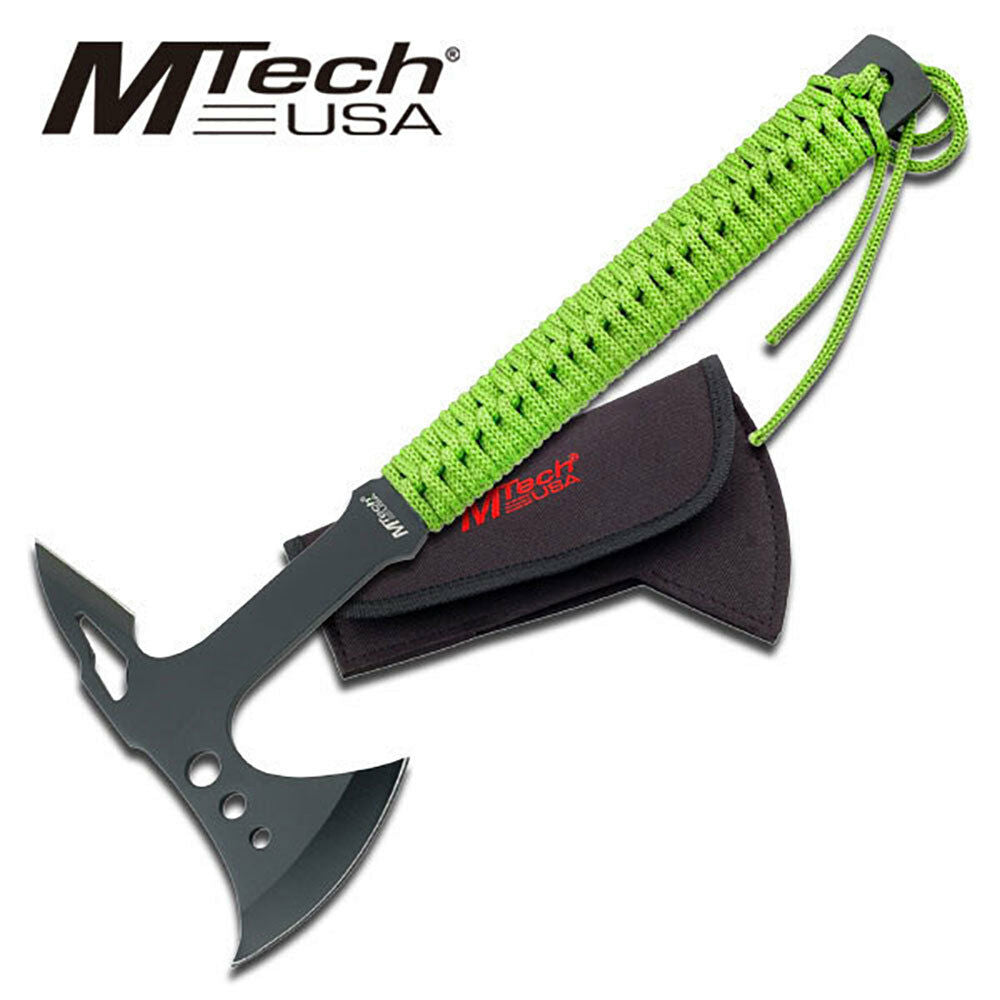 axt camping 15" MTech USA Survival Tactical Axe Zombie Fantasy Camping Hatchet