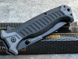 8" TAC FORCE GRAY SPRING ASSISTED POCKET KNIFE Tactical Open Folding Blade MILITARY - Frontier Blades