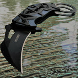 7.5" Tac Force Blue Karambit Tactical Martial Art Pocket Knife - Frontier Blades