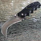 8.25" Mtech USA Karambit Claw Blade Hawkbill Pocket Knife - Frontier Blades