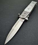 8.5" TAC FORCE SPRING ASSISTED TACTICAL PEARL STILETTO POCKET KNIFE Blade Assist - Frontier Blades