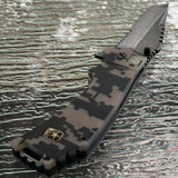 8.5" U.S. Army Official Military Digital Camo Pocket Knife (A-A1021CS) - Frontier Blades