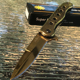 7" TAC FORCE GOLD SPECTRUM OUT DOOR ASSISTED FOLDING POCKET KNIFE 300382GD - Frontier Blades
