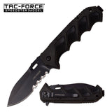 9" Tac Force Speedster Model Ballistic Pocket Knife TF-942BK - Frontier Blades