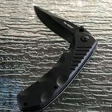 TWO BLACK STAINLESS STEEL EDC ASSISTED FOLDING POCKET KNIFE SET TF-764BK - Frontier Blades