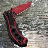 8.25" MTech USA Ballistic Tactical Red Spring Assisted Pocket Knife - Frontier Blades