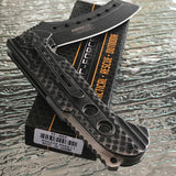 9" Tac Force Stonewashed Razor Assisted Folding Pocket Knife (TF-892) - Frontier Blades