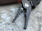 7" Fishing Plier Knife Rubber Multitool - Frontier Blades