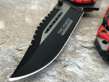 Tac Force Red Skulls Fantasy Assisted Open Pocket Knife (TF-809RD) - Frontier Blades