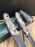Rite Edge Military Combat Digital Green Camo Survival 3 PCS Knife Set - Frontier Blades