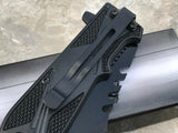 8.5" Master USA Black Spring Assisted Tactical Folding Pocket Knife - Frontier Blades