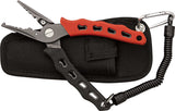 7" Fishing Plier Knife Rubber Multitool - Frontier Blades