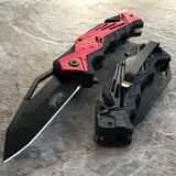 8" MASTER USA SPRING ASSISTED TACTICAL FOLDING POCKET KNIFE Blade Open Assist - Frontier Blades