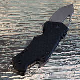 5.75" MTech USA Mini Silver Bottle Opener Assisted Pocket Knife - Frontier Blades