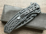 8" MTECH ASSISTED TACTICAL STONE GRAY FOLDING POCKET KNIFE OPEN HEAVY DUTY - Frontier Blades