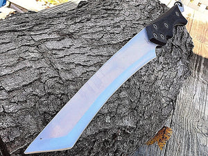 19" Ninja Full Tang Sword Tactical Combat Warrior Samurai Machete - Frontier Blades