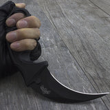 7.5" Master USA Fixed Karambit Neck Knife Tactical Combat Fixed Blade - Frontier Blades
