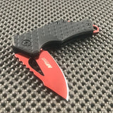 MTech USA Small Red Blade Tactical Pocket Knife with bottle opener Small Knife