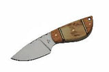 5" Wild Stag Steel Short Skinner Fixed Blade Knife (SS-7028) - Frontier Blades