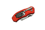 6.5" Multi Tool Box Cutter W/ Screw Bits For Carpet & Drywall Closed View
