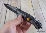 8" Master USA Sheriff Spring Assisted Tactical Folding Pocket Knife MUA069GY