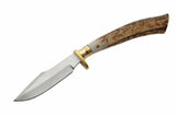 7.5" Steel Stag Hunting Skinner Knife (SS-7017) - Frontier Blades