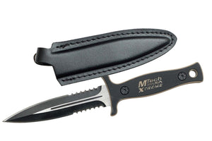 9" MTech USA Xtreme Tactical G10 Boot Knife With Leather Sheath (MC-MX8059TN)