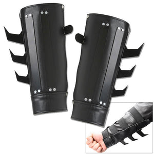 Batman arm fin spikes and wrist blades for sale - Frontier Blades