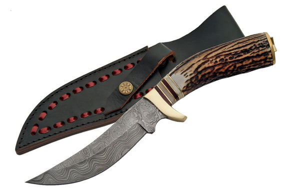 Custom Handmade Damascus Steel Fillet Knife - Frontier Blades