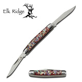 4.75" Elk Ridge Pearl Gentleman Hunting Frontier Knife ER-211SR - Frontier Blades