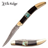 5.25" Elk Ridge Manual Opening Frontier Pocket Knife (ER-952DAB) - Frontier Blades