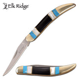 5.25" Elk Ridge Outdoor Folding Gentleman Knife ER-952MSC